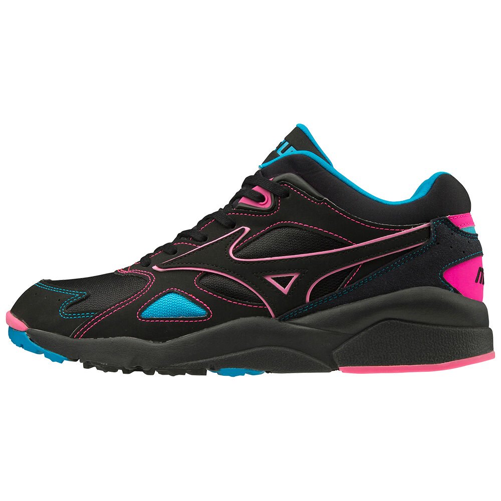 Mizuno Women's Sneakers Black/Pink Sky Medal Lights Shoes - D1GA200509